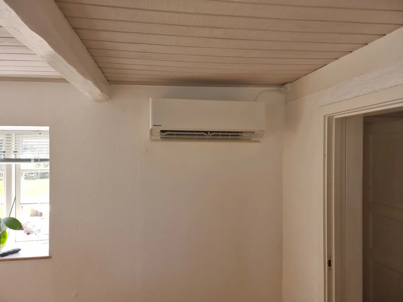 Montering af Panasonic-varmepumpe